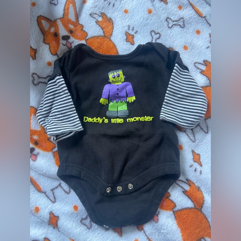 Daddy’s Little Monster Halloween Onesie